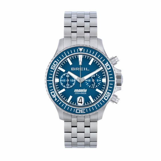 Armbanduhr Breil Herr MANTA P.R.O. CHRONO in Stahl TW2013 - TW2013